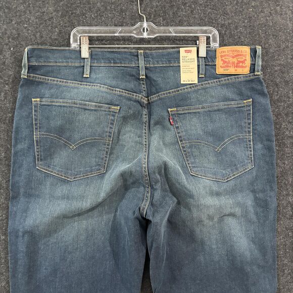 Levis 559 Relaxed Straight Jeans Men's 44x32 Blue Wash Stretch Denim - Picture 4 of 15